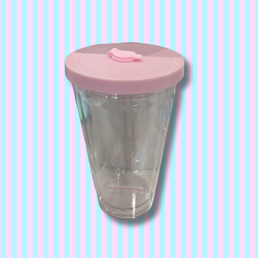 16oz - Acrylic Stadium - BOBA - Snow Globe