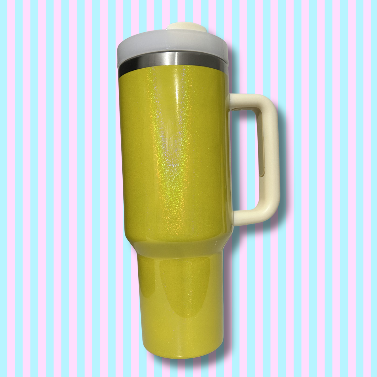 40oz Shimmer Handle - Stainless Steel