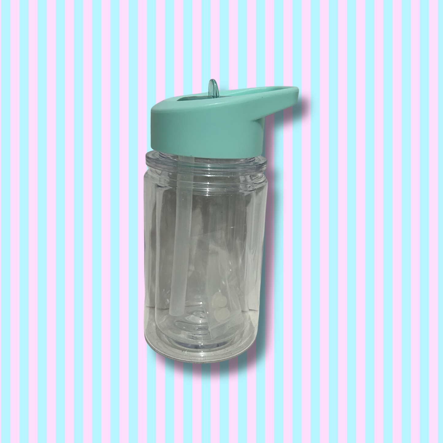 250ml Small Acrylic Drink Bottle - Snow Globe