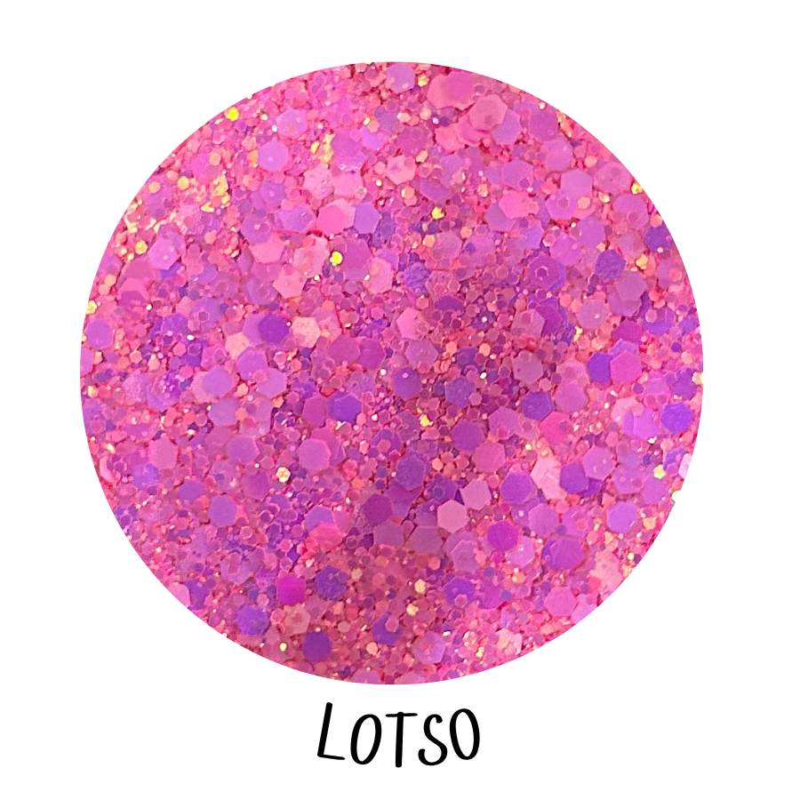 SipsByChlo - Chunky Glitter Mix - PINKS