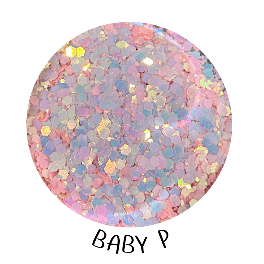 SipsByChlo - Chunky Glitter Mix - PINKS