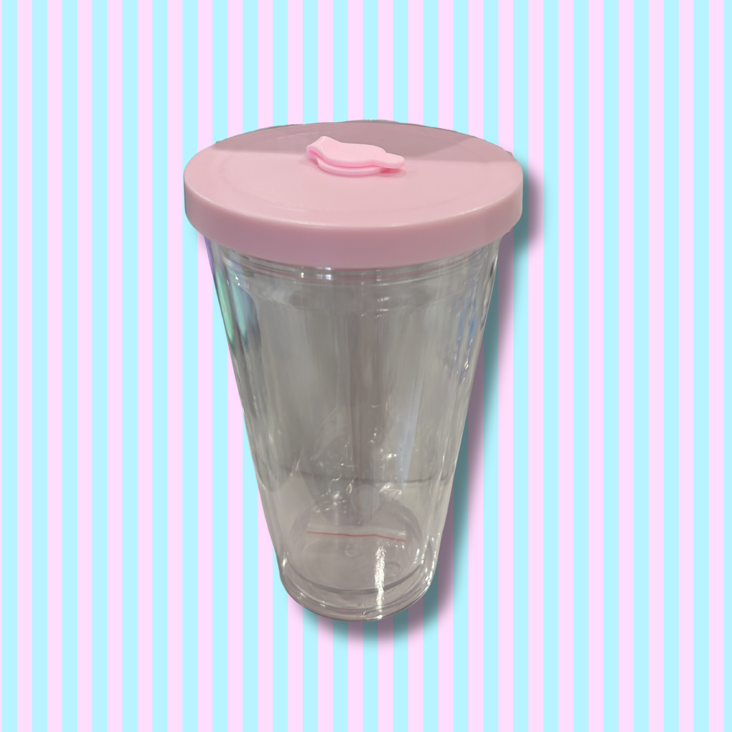 16oz - Acrylic Stadium - BOBA - Snow Globe