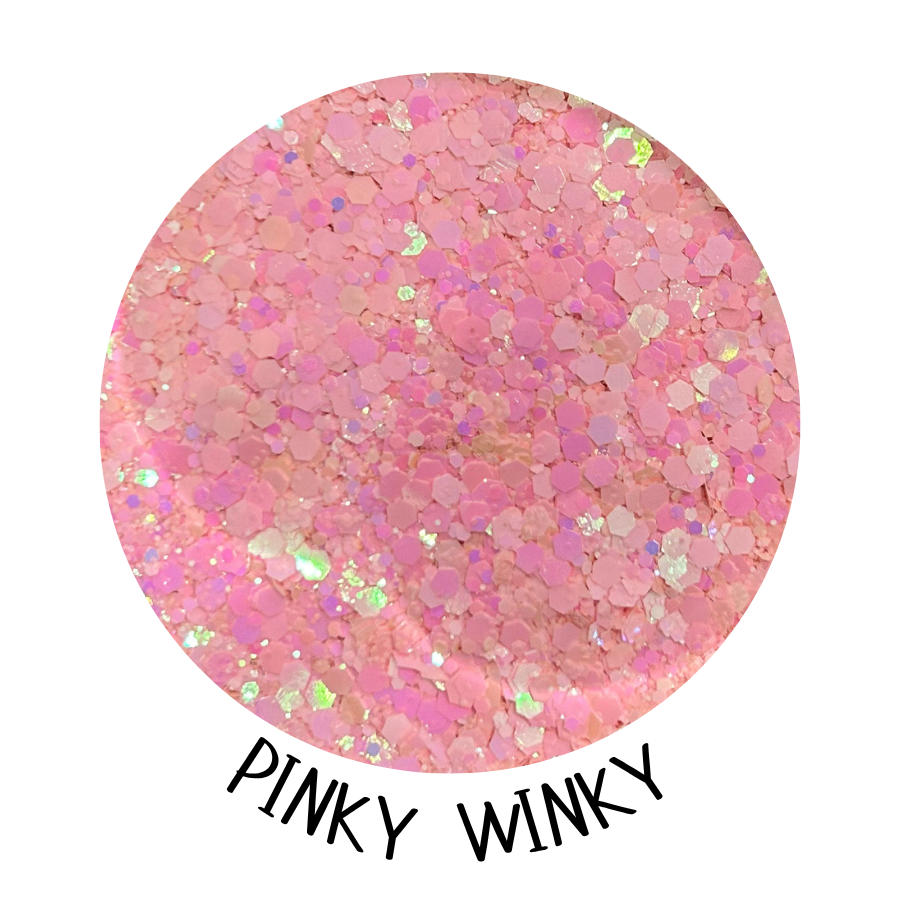 SipsByChlo - Chunky Glitter Mix - PINKS