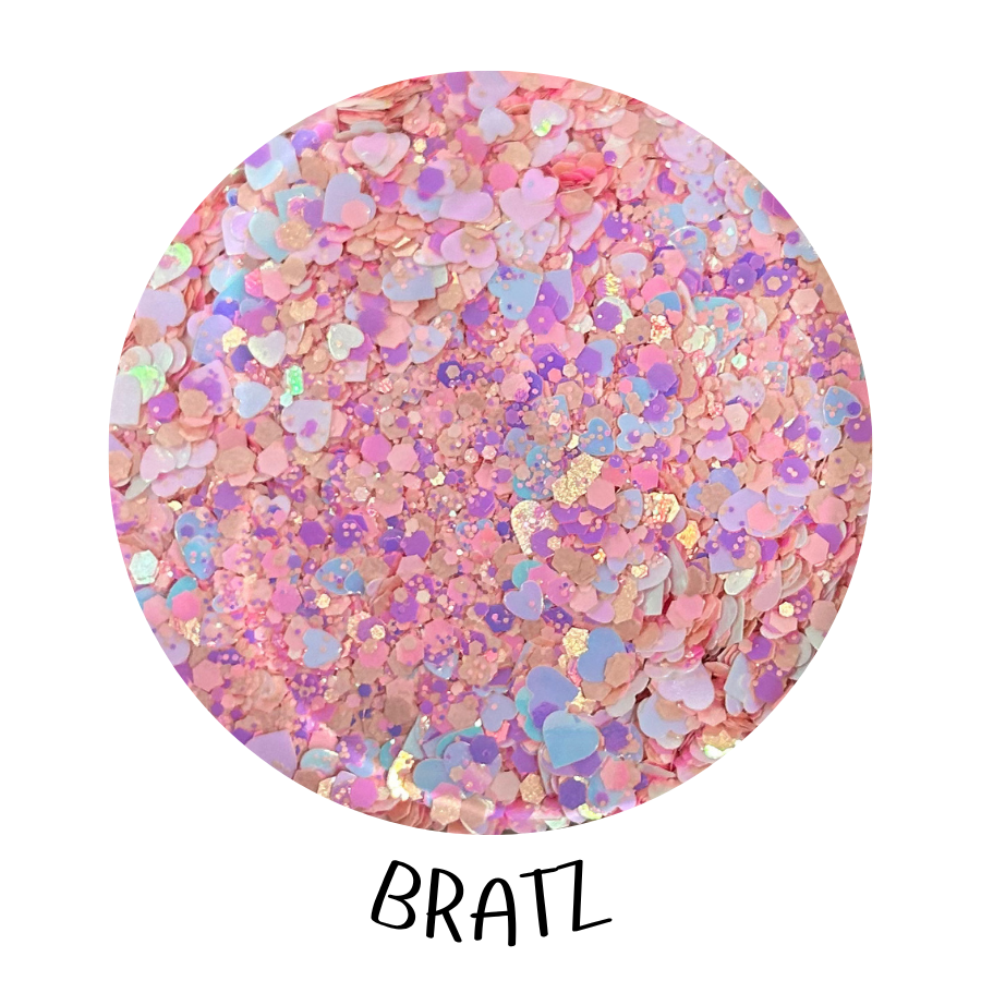 SipsByChlo - Chunky Glitter Mix - PINKS