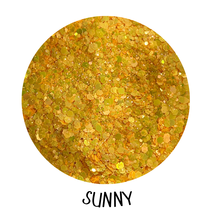 SipsByChlo - Chunky Glitter Mix - ORANGES