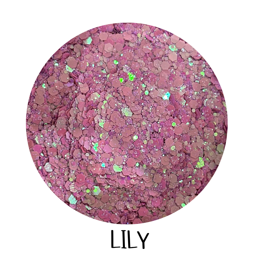 SipsByChlo - Chunky Glitter Mix - PURPLES