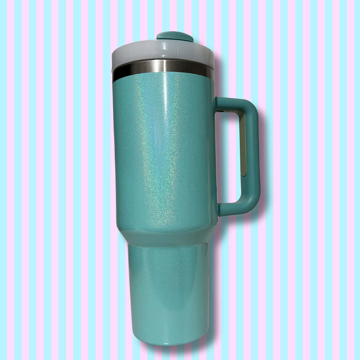 40oz Shimmer Handle - Stainless Steel