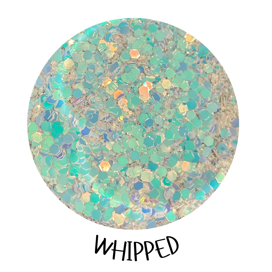SipsByChlo - Chunky Glitter Mix - WHITES