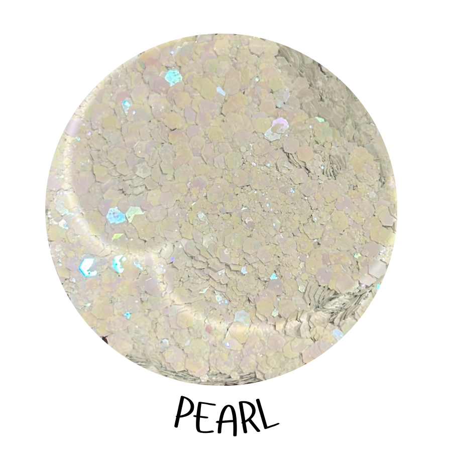 SipsByChlo - Chunky Glitter Mix - WHITES