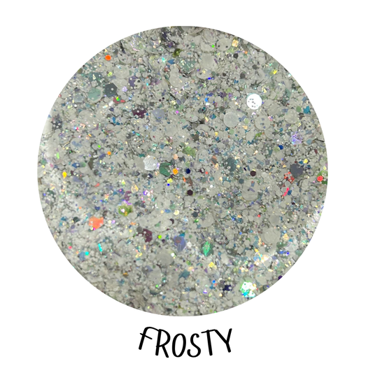 SipsByChlo - Chunky Glitter Mix - SILVERS