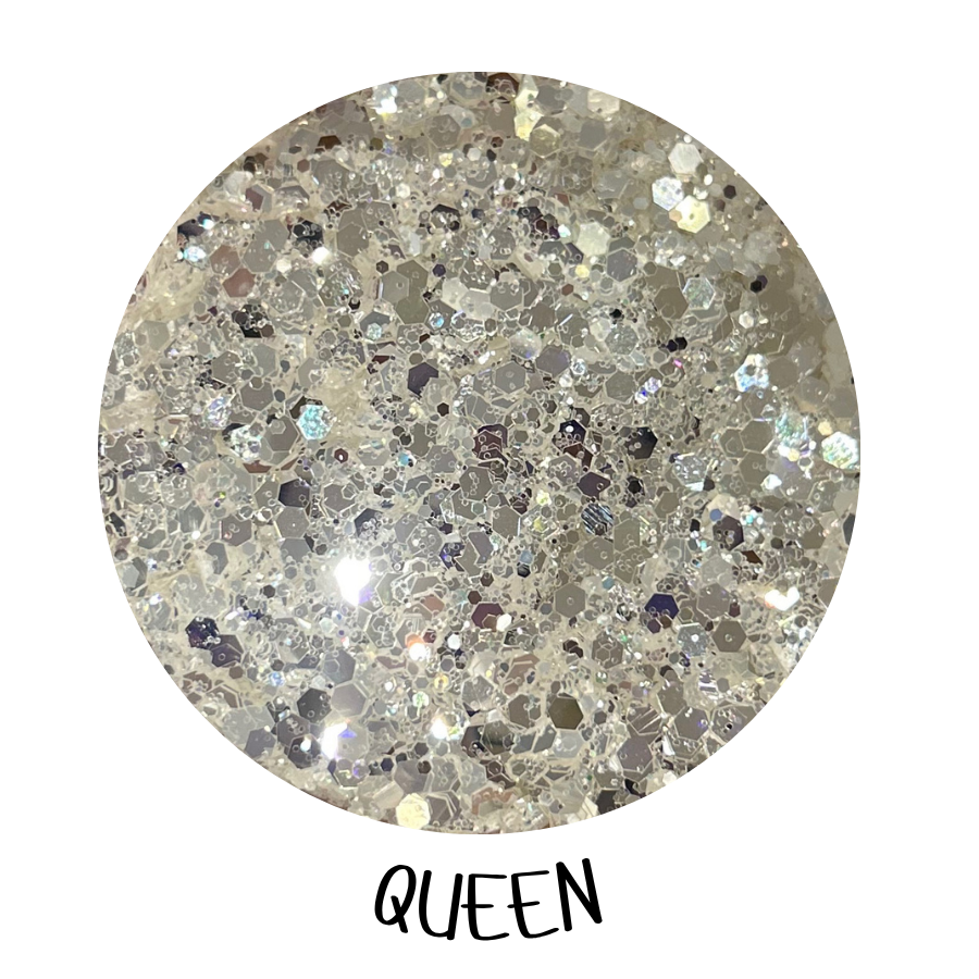 SipsByChlo - Chunky Glitter Mix - SILVERS
