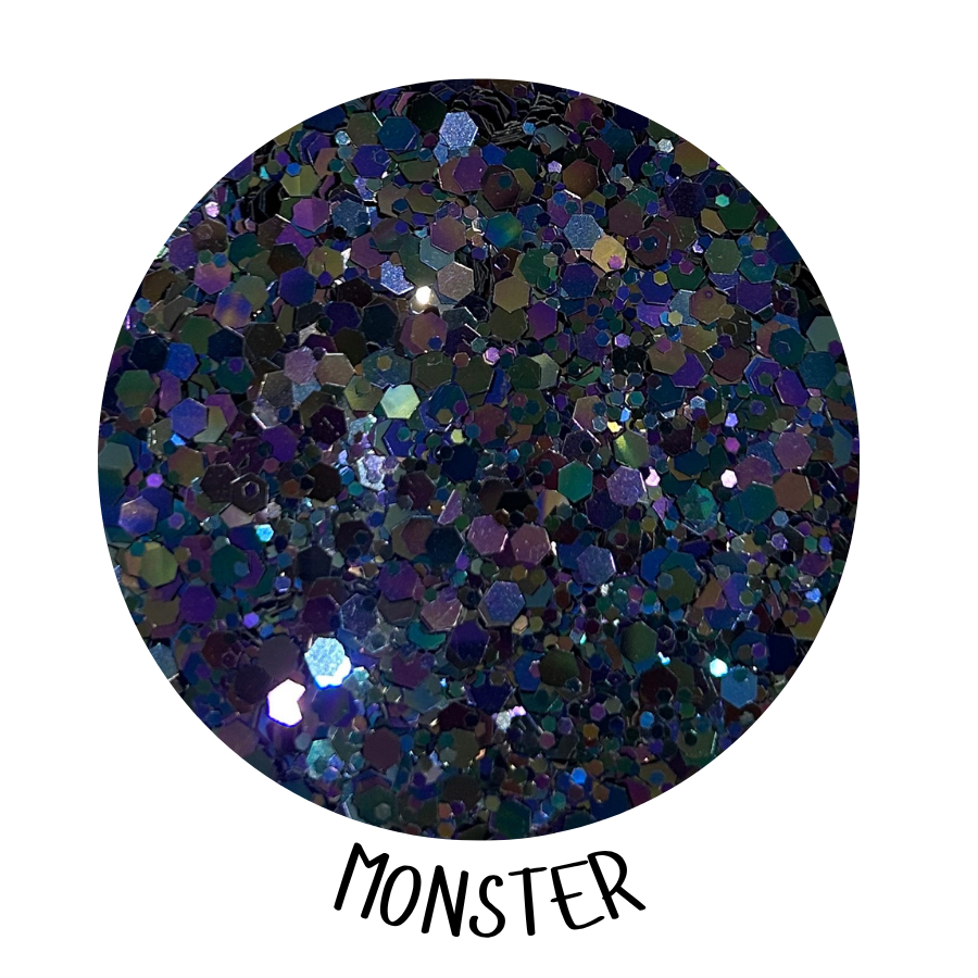 SipsByChlo - Chunky Glitter Mix - BLACKS