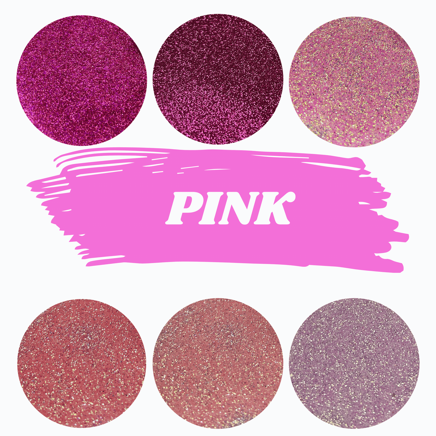 SipsByChlo - Ultra Fine Glitter - PINKS