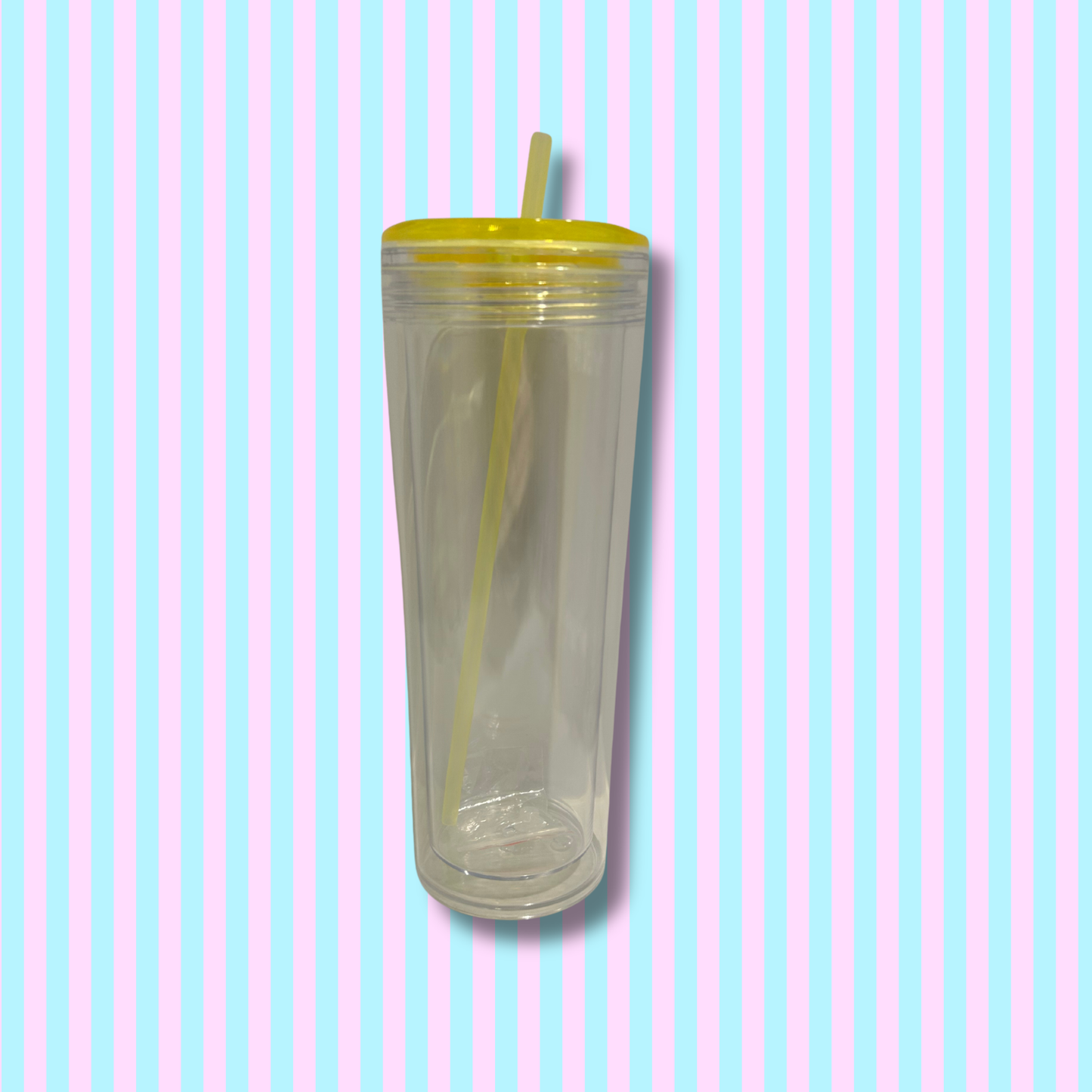 20oz - Acrylic - Straight - Snow Globe