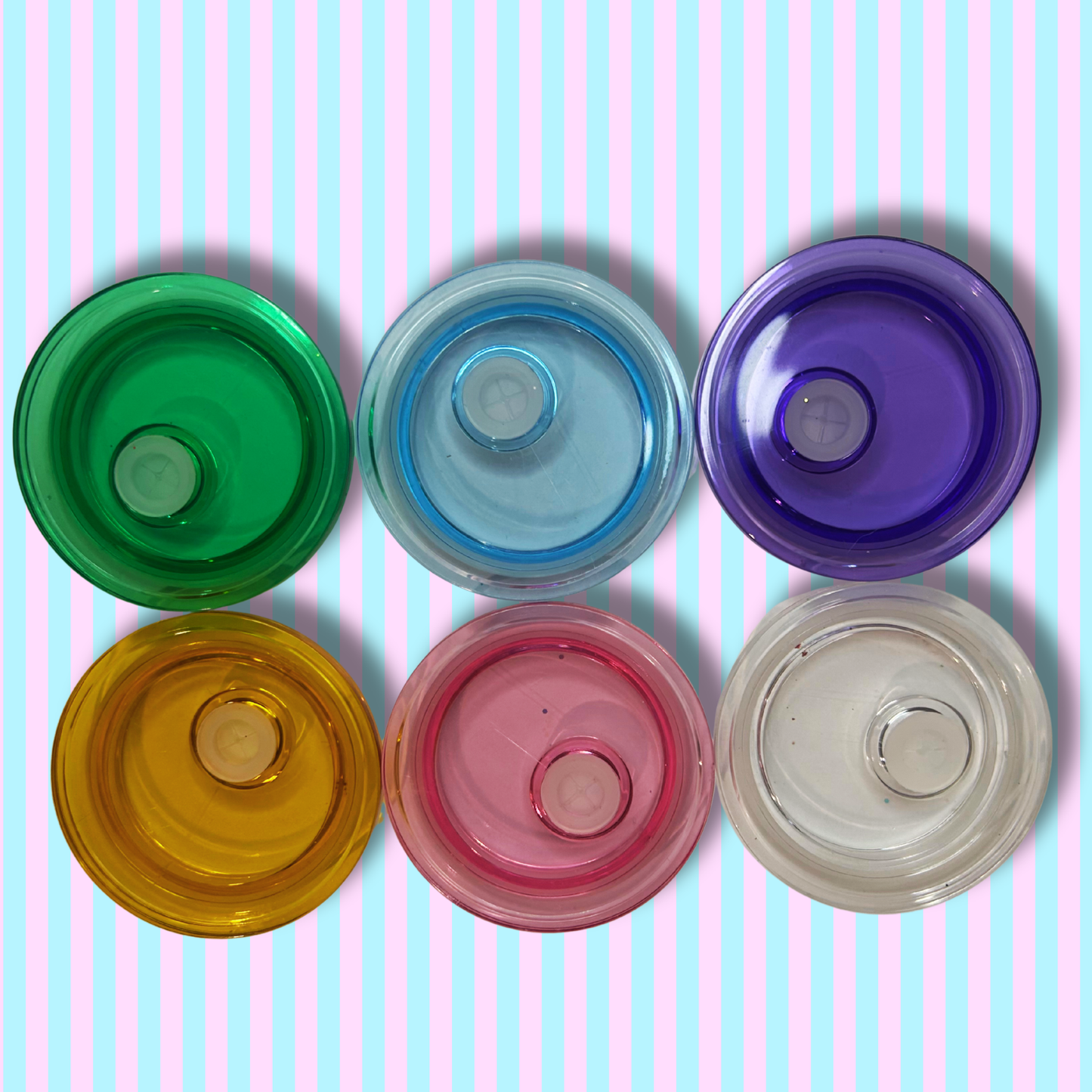 Translucent Coloured Lids