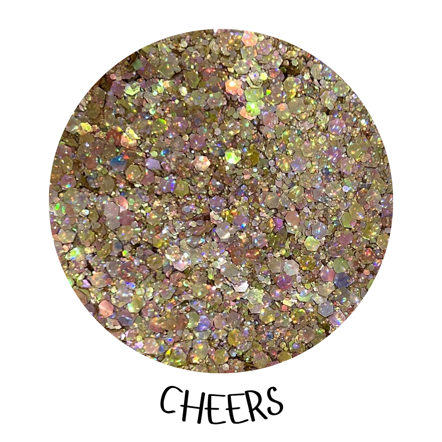 SipsByChlo - Chunky Glitter Mix - GOLDS