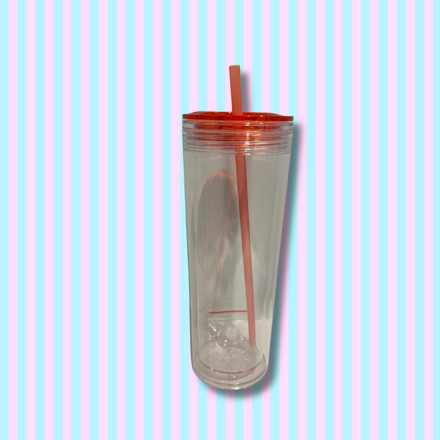 20oz - Acrylic - Straight - Snow Globe