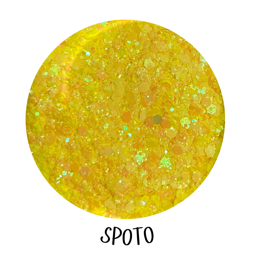 SipsByChlo - Chunky Glitter Mix - YELLOWS