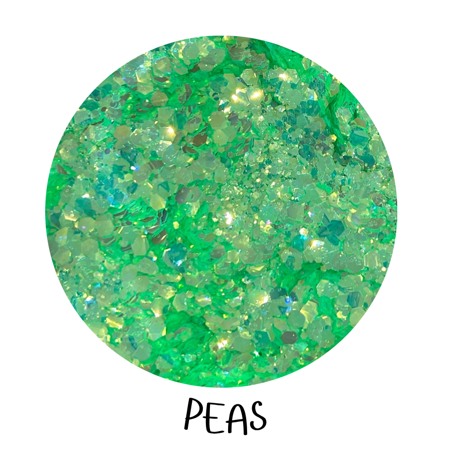 SipsByChlo - Chunky Glitter Mix - GREENS