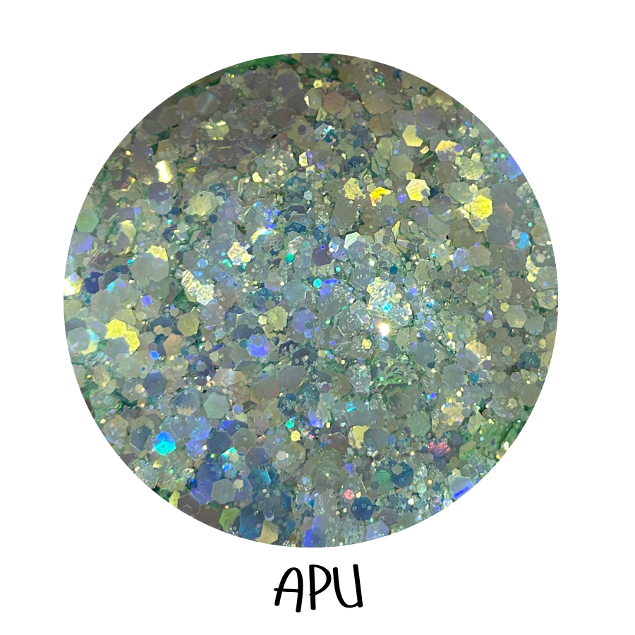 SipsByChlo - Chunky Glitter Mix - GREENS