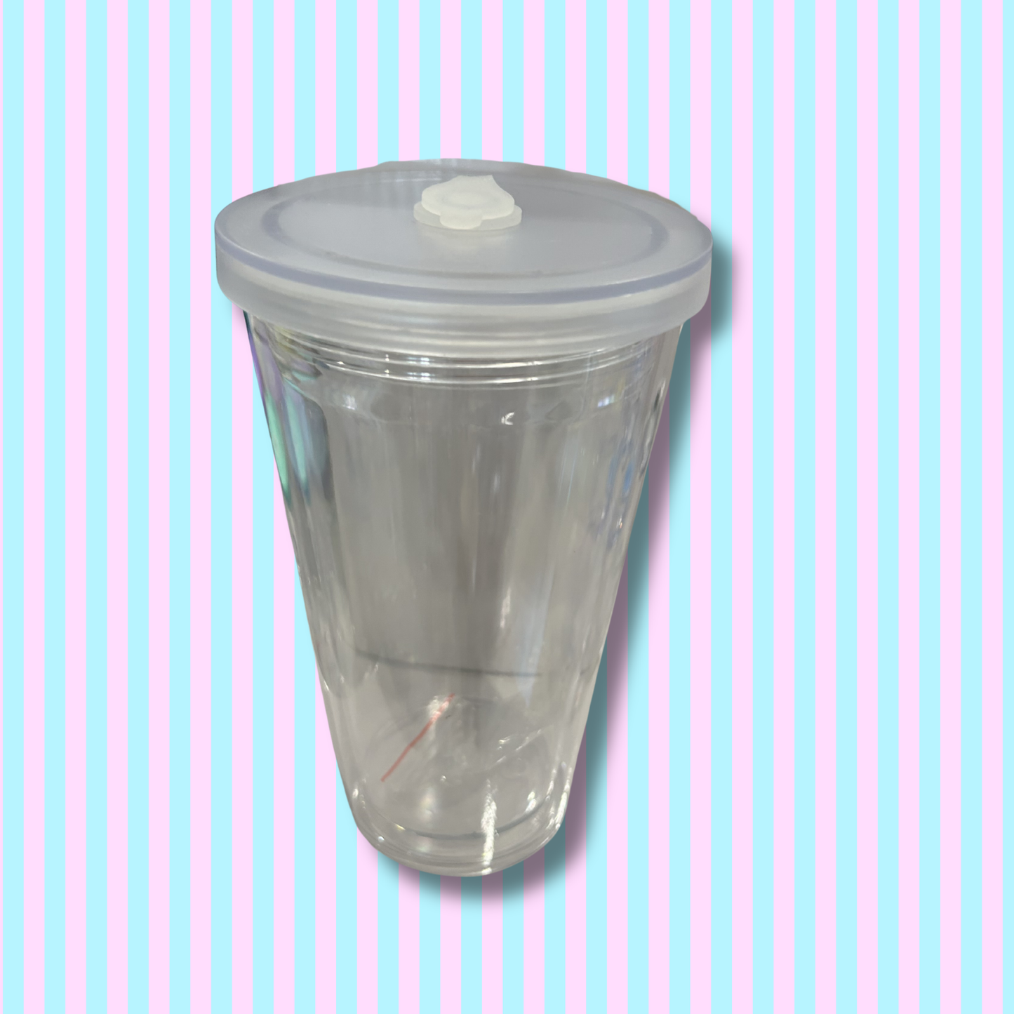 16oz - Acrylic Stadium - BOBA - Snow Globe