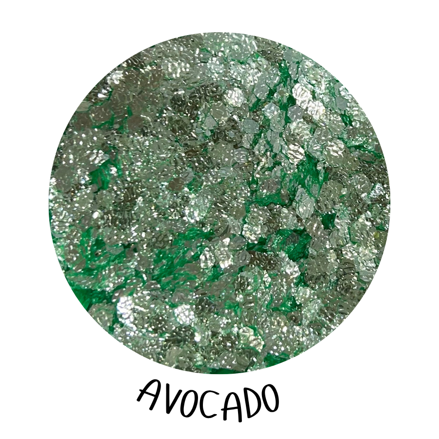 SipsByChlo - Chunky Glitter Mix - GREENS
