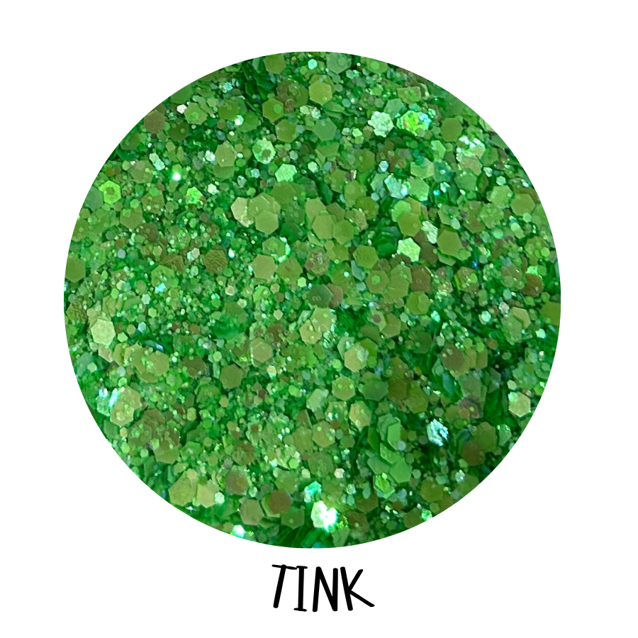 SipsByChlo - Chunky Glitter Mix - GREENS