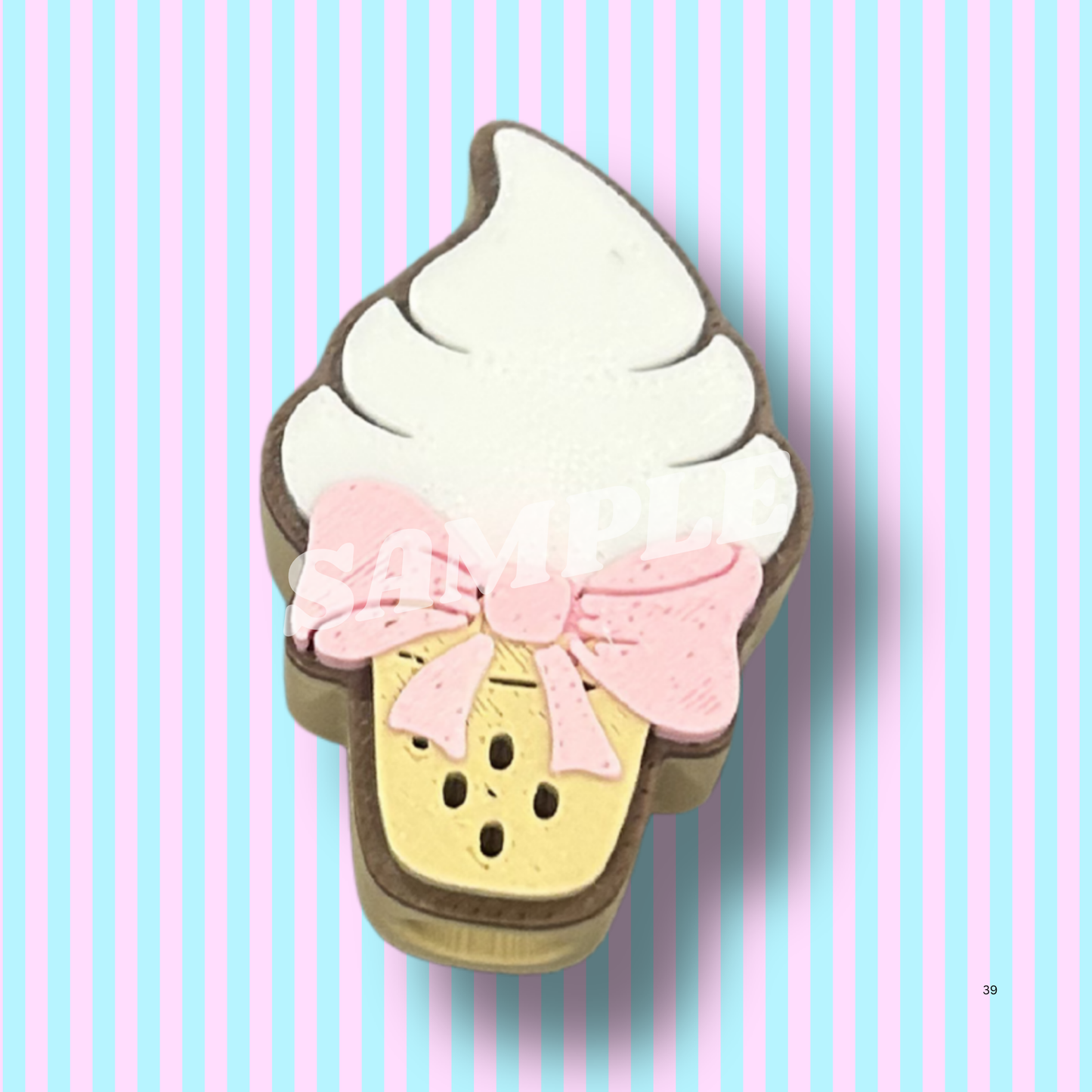 3D Straw Topper