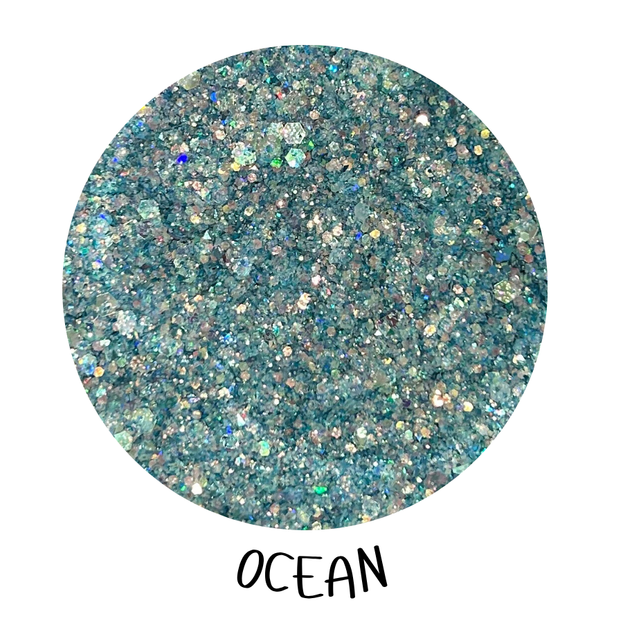 SipsByChlo - Chunky Glitter Mix - BLUES
