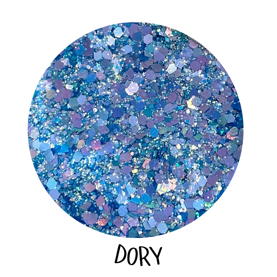 SipsByChlo - Chunky Glitter Mix - BLUES
