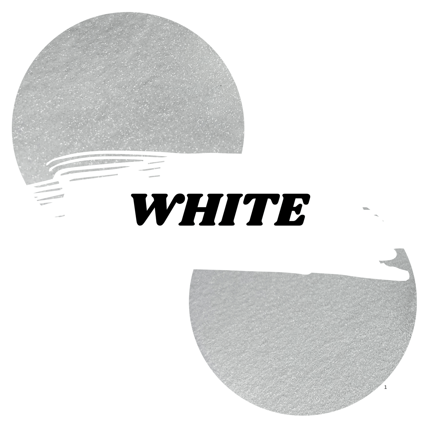 SipsByChlo - Ultra Fine Glitter - WHITES