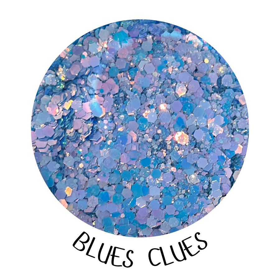 SipsByChlo - Chunky Glitter Mix - BLUES