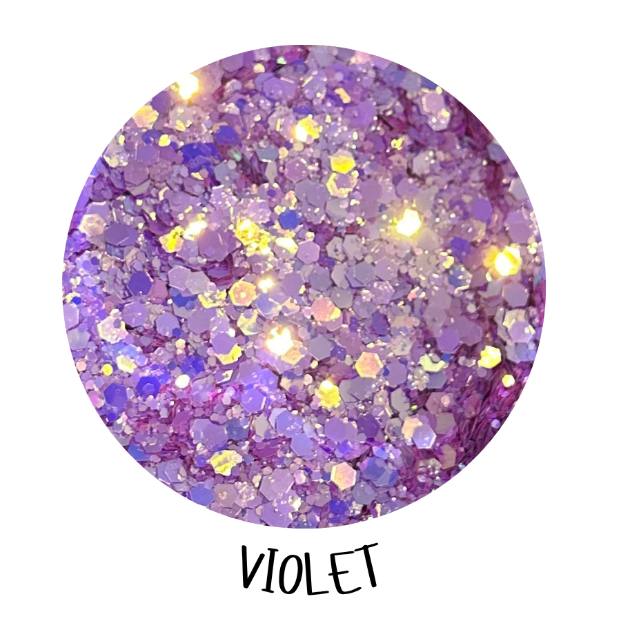SipsByChlo - Chunky Glitter Mix - PURPLES