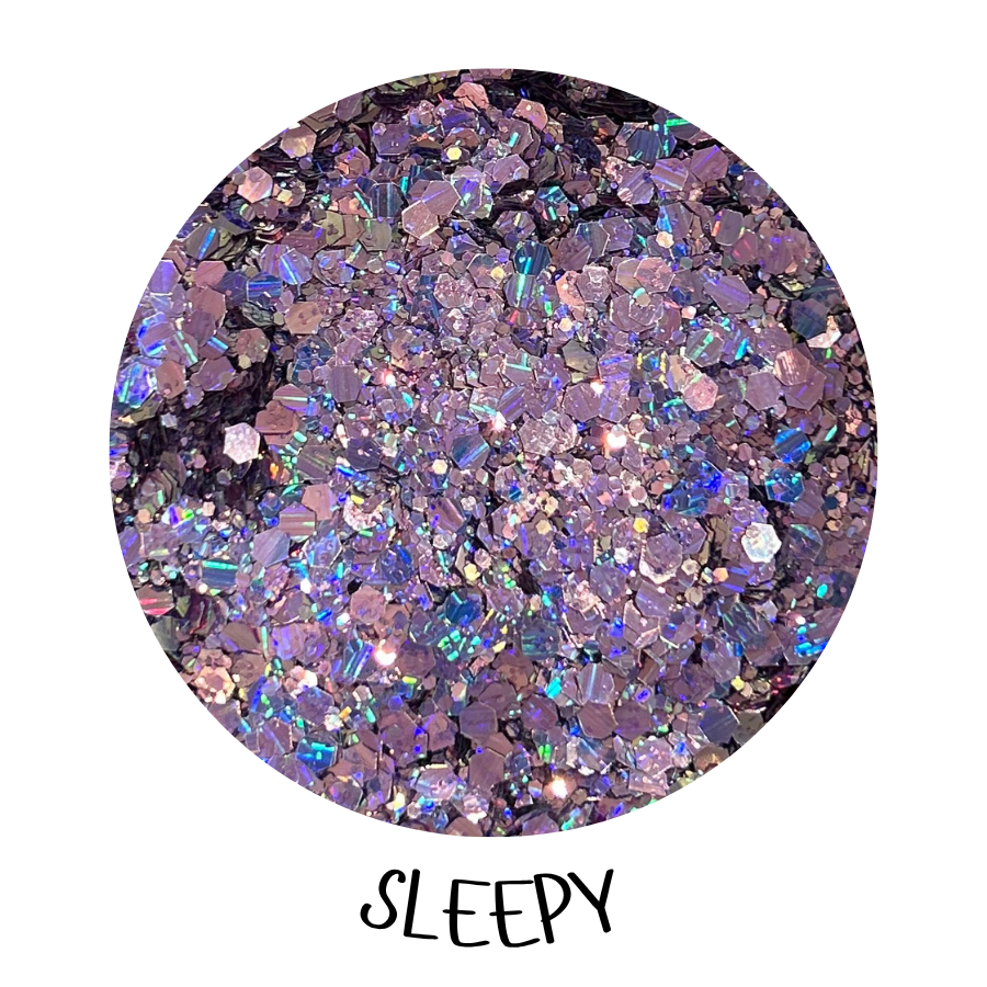 SipsByChlo - Chunky Glitter Mix - PURPLES