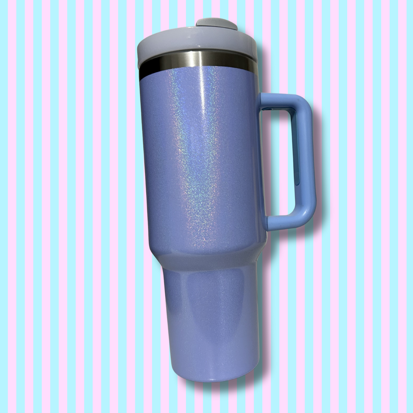 40oz Shimmer Handle - Stainless Steel