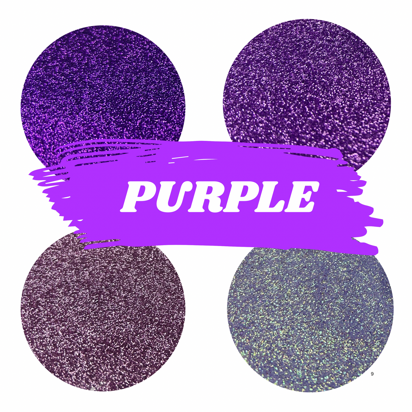 SipsByChlo - Ultra Fine Glitter - PURPLES