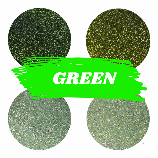 SipsByChlo - Ultra Fine Glitter - GREENS