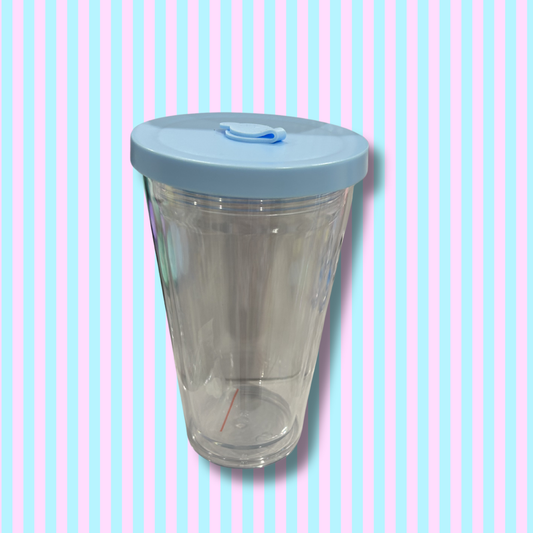 16oz - Acrylic Stadium - BOBA - Snow Globe