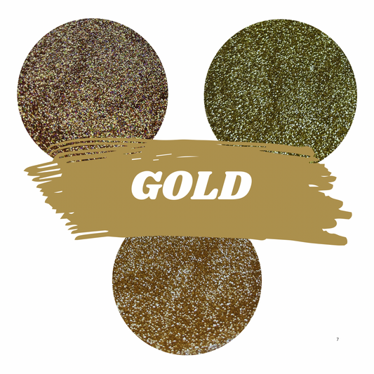 SipsByChlo - Ultra Fine Glitter - GOLDS