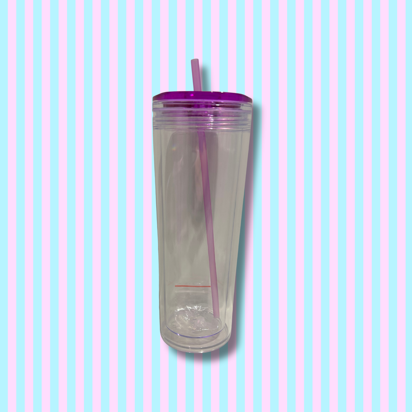 20oz - Acrylic - Straight - Snow Globe