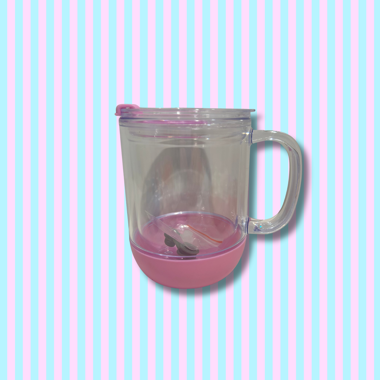 17oz - Acrylic - Mug - Snow Globe - Coloured Base