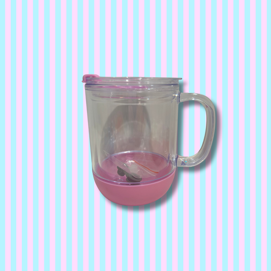 17oz - Acrylic - Mug - Snow Globe - Coloured Base