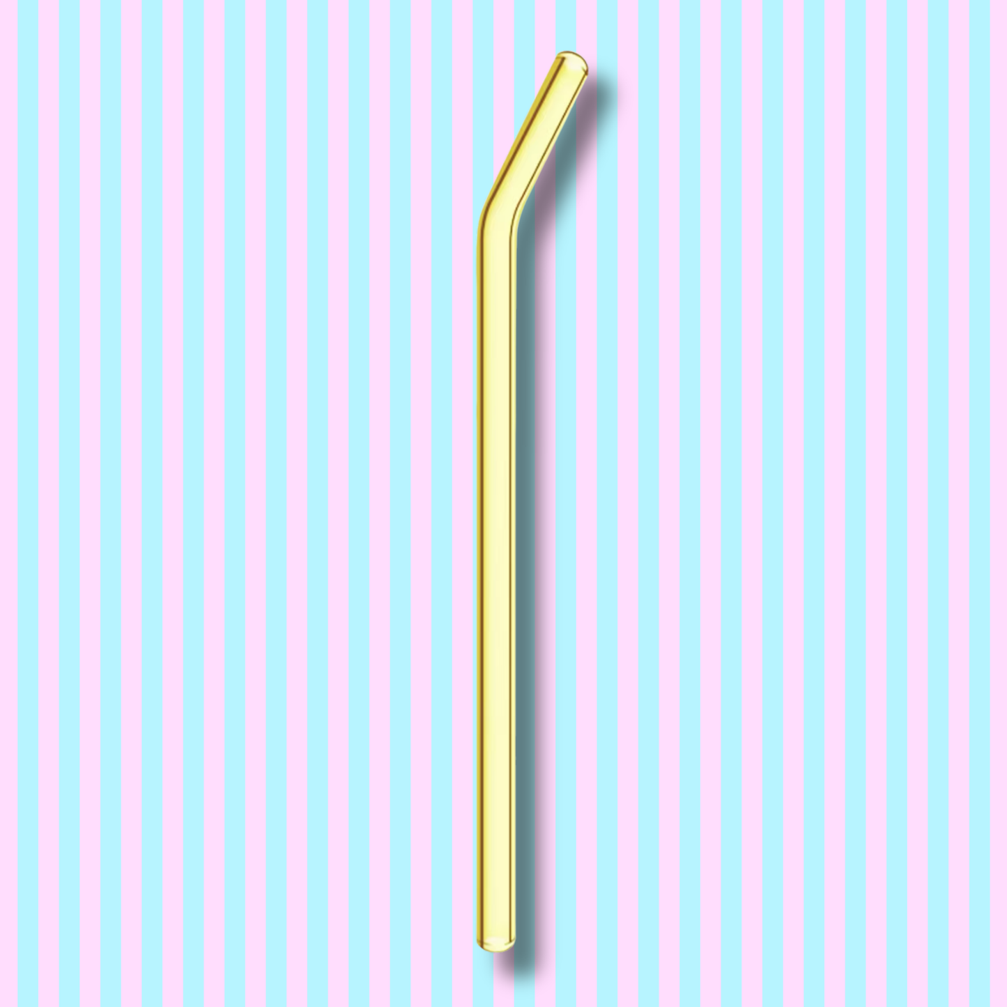 Glass Coloured Straws
