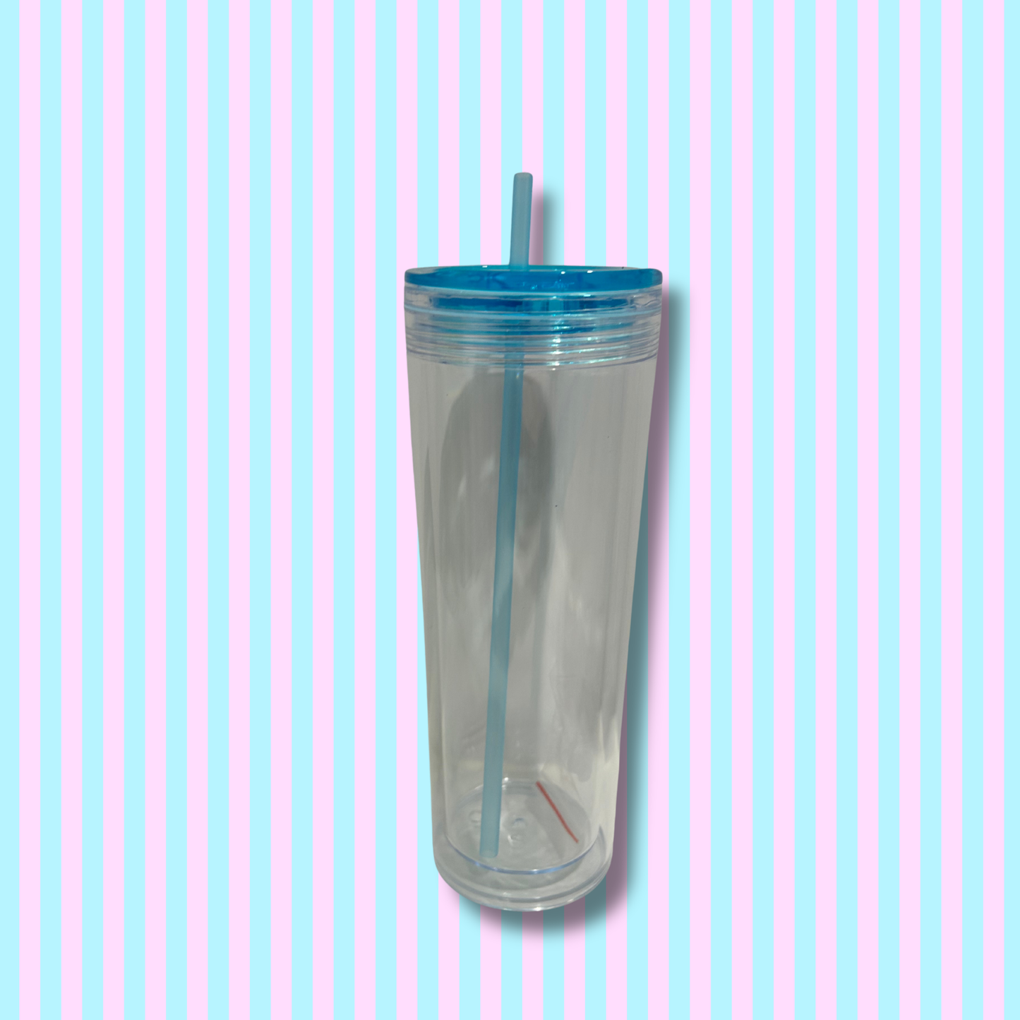 20oz - Acrylic - Straight - Snow Globe