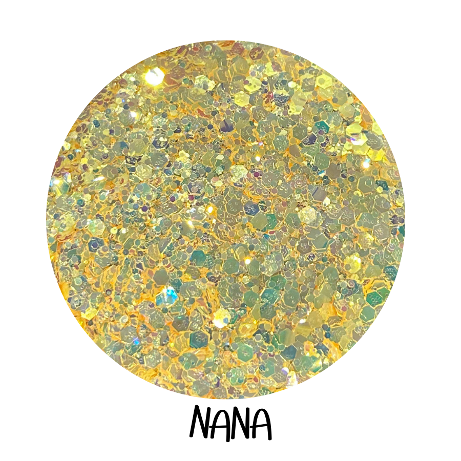 SipsByChlo - Chunky Glitter Mix - YELLOWS