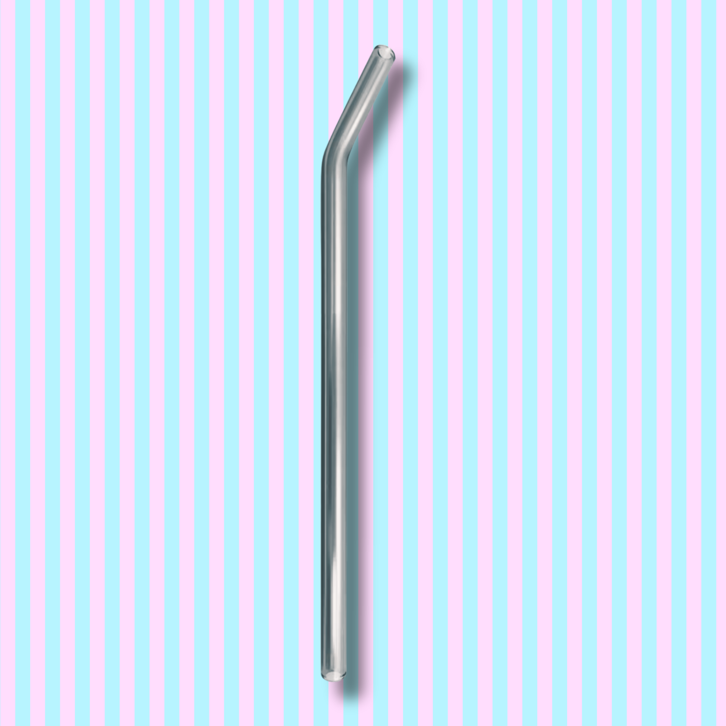 Glass Coloured Straws