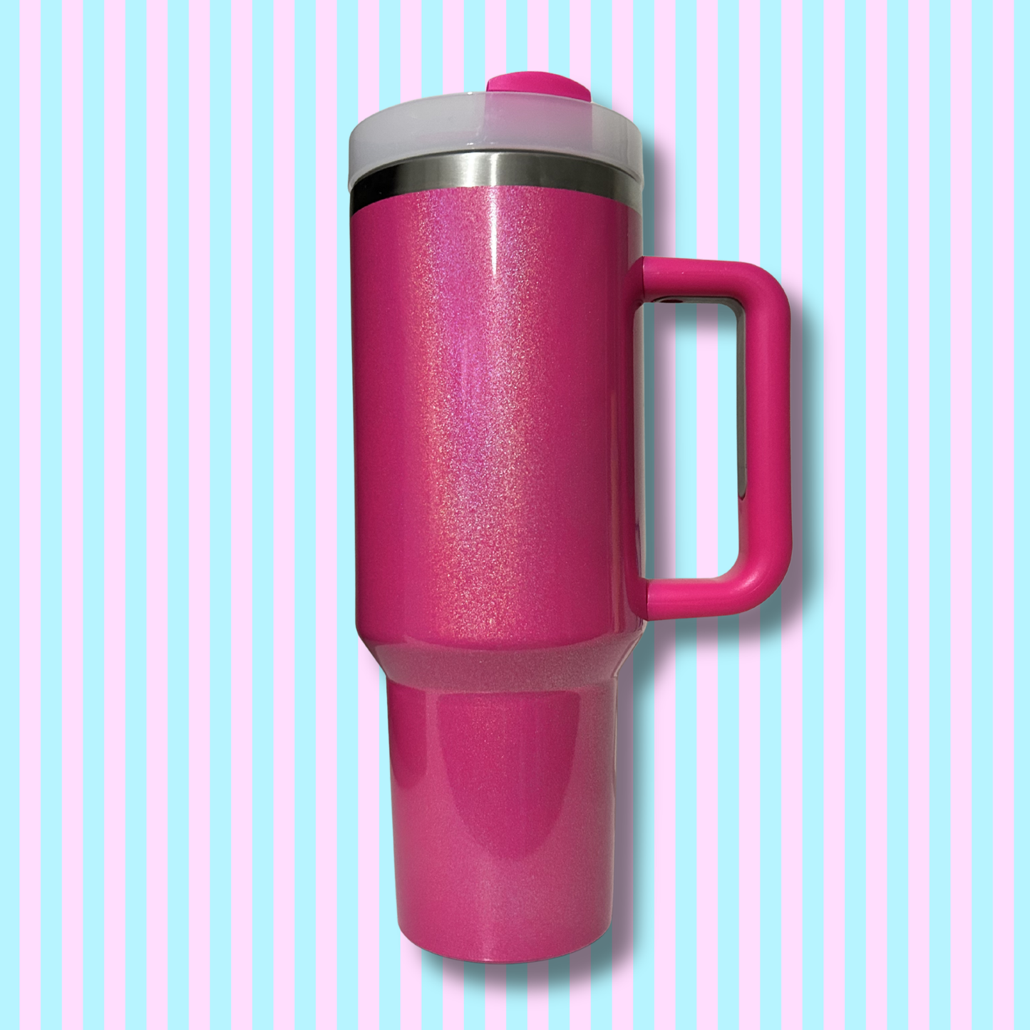 40oz Shimmer Handle - Stainless Steel