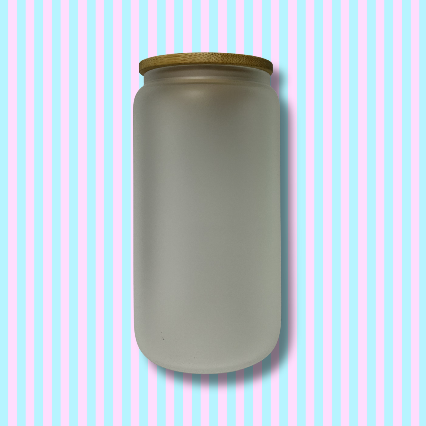 16oz Frosted Glass Tumbler