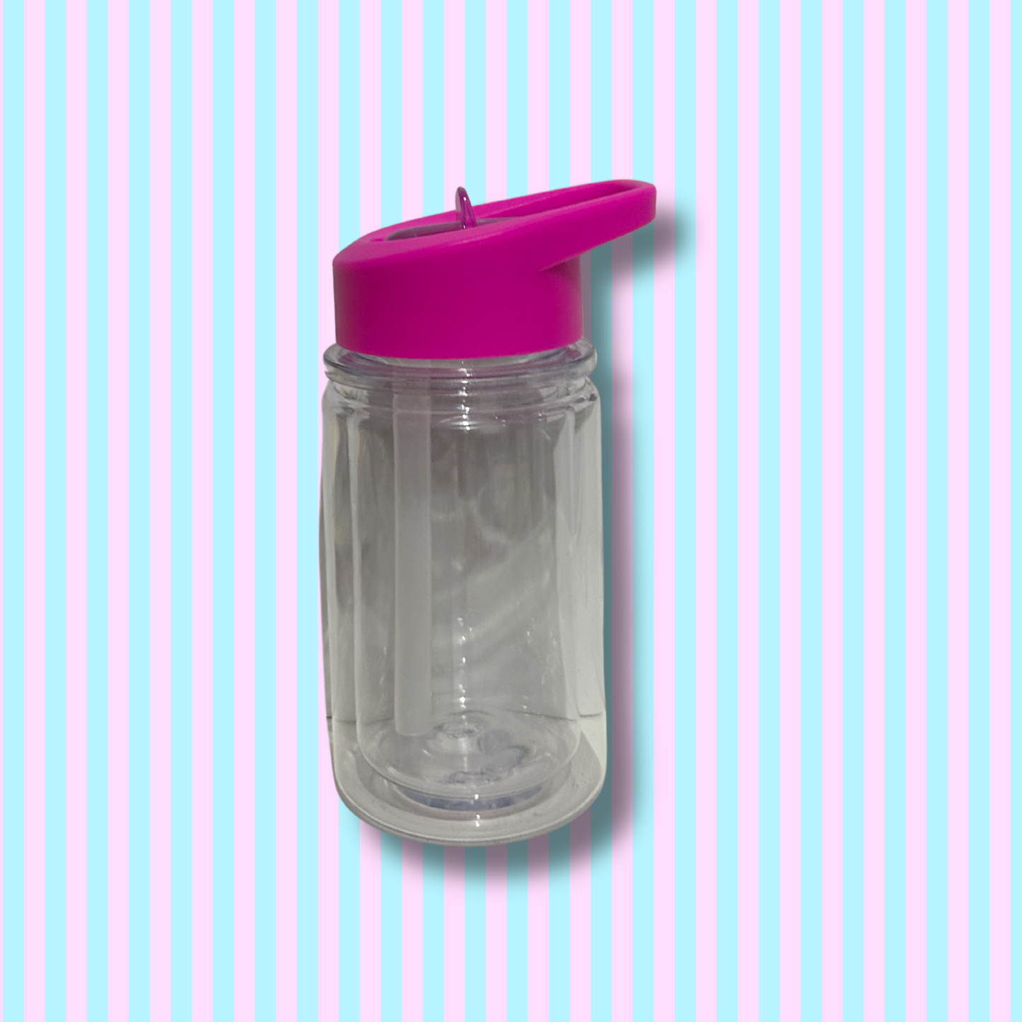 250ml Small Acrylic Drink Bottle - Snow Globe