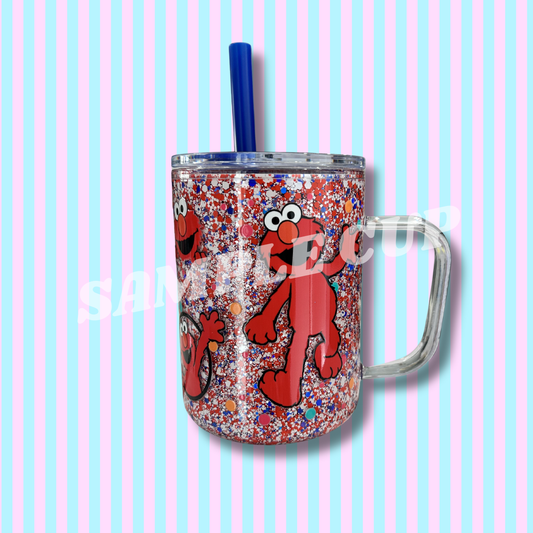 17oz - Acrylic - Mug - SnowGlobe - Coloured Seal